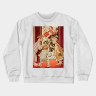 Joseph Christian Leyendecker, Christmas 01 Crewneck Sweatshirt